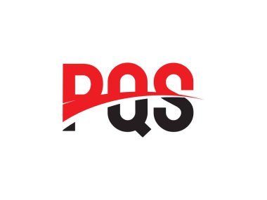 PQS ilk harf logo tasarım vektör şablonu. kurumsal iş kimliği için yaratıcı sembol.