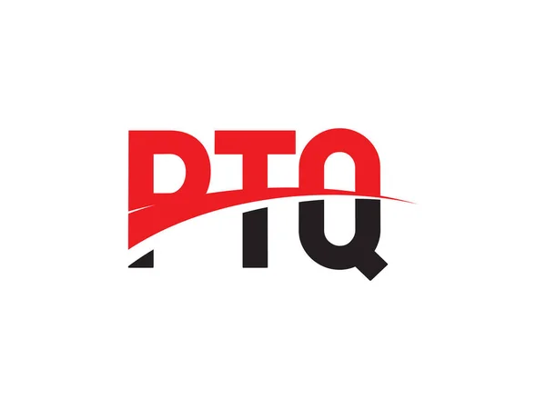 Πρότυπο Διάνυσμα Σχεδιασμού Λογότυπου Αρχικού Γράμματος Ptq Δημιουργικό Σύμβολο Εταιρικής — Διανυσματικό Αρχείο