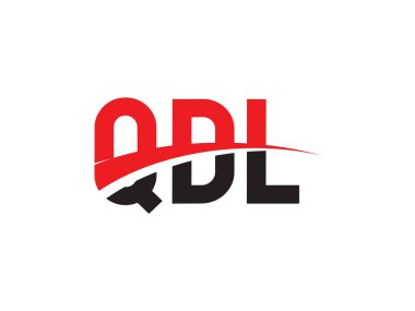 QDL ilk harf logo tasarım vektör şablonu. kurumsal iş kimliği için yaratıcı sembol.