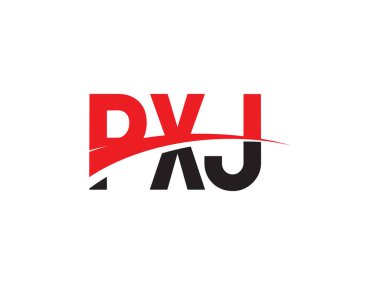 PXJ ilk harf logo tasarım vektör şablonu. kurumsal iş kimliği için yaratıcı sembol.