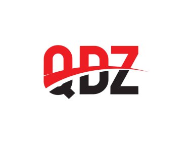 QDZ ilk harf logo tasarım vektör şablonu. kurumsal iş kimliği için yaratıcı sembol.