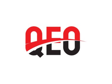 QEO ilk harf logo tasarım vektör şablonu. kurumsal iş kimliği için yaratıcı sembol.