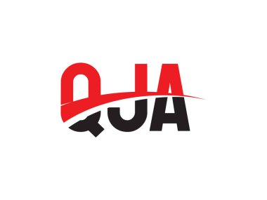 QJA ilk harf logo tasarım vektör şablonu. kurumsal iş kimliği için yaratıcı sembol.