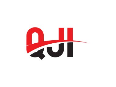 QJI ilk harf logo tasarım vektör şablonu. kurumsal iş kimliği için yaratıcı sembol.