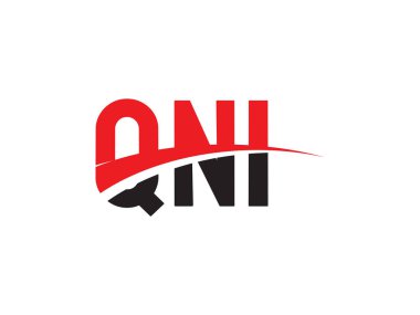 QNI ilk harf logo tasarım vektör şablonu. kurumsal iş kimliği için yaratıcı sembol.