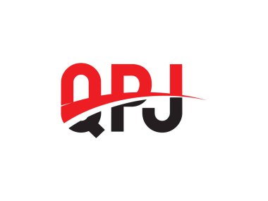QPJ ilk harf logo tasarım vektör şablonu. kurumsal iş kimliği için yaratıcı sembol.