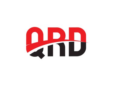 QRD ilk harf logo tasarım vektör şablonu. kurumsal iş kimliği için yaratıcı sembol.