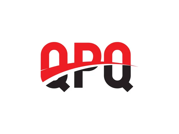 Qpq Alapbetű Logó Design Vektor Sablon Vállalati Üzleti Identitás Kreatív — Stock Vector