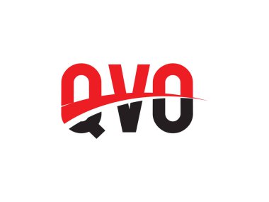 QVO ilk harf logo tasarım vektör şablonu. kurumsal iş kimliği için yaratıcı sembol.