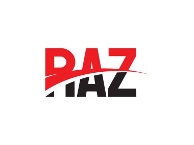 RAZ ilk harf logo tasarım vektör şablonu. kurumsal iş kimliği için yaratıcı sembol.