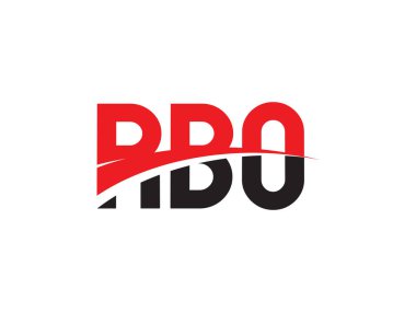 RBO ilk harf logo tasarım vektör şablonu. kurumsal iş kimliği için yaratıcı sembol. 