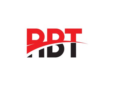 RBT ilk harf logo tasarım vektör şablonu. kurumsal iş kimliği için yaratıcı sembol. 