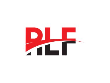 RLF ilk harf logo tasarım vektör şablonu. kurumsal iş kimliği için yaratıcı sembol.