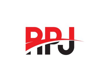 RPJ ilk harf logo tasarım vektör şablonu. kurumsal iş kimliği için yaratıcı sembol.