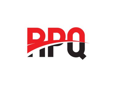 RPQ ilk harf logo tasarım vektör şablonu. kurumsal iş kimliği için yaratıcı sembol.