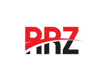 RRZ ilk harf logo tasarım vektör şablonu. kurumsal iş kimliği için yaratıcı sembol.
