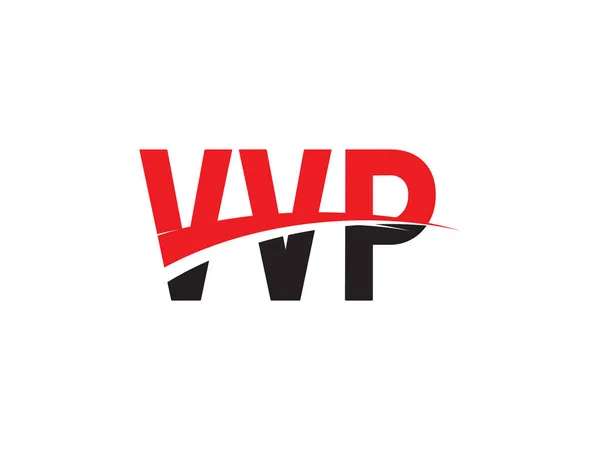 Vvp Letras Aisladas Sobre Fondo Blanco Logotipo Del Vector — Archivo Imágenes Vectoriales