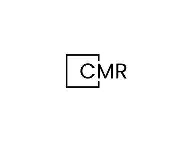 cMr. beyaz arkaplan, vektör logosu üzerinde izole harfler