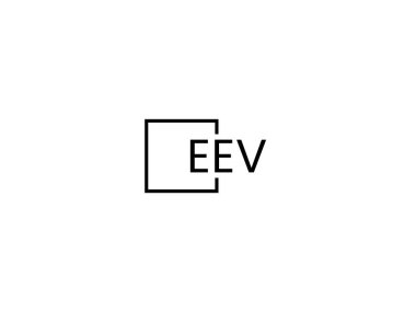 Beyaz arkaplanda izole edilmiş AÇV harfleri, vektör logosu