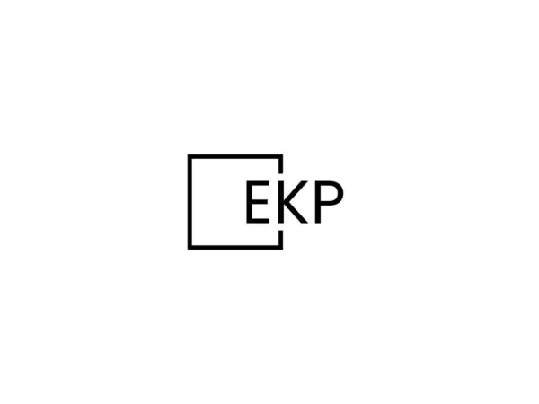 Ekp 로고에 — 스톡 벡터