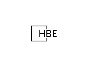 Beyaz arkaplanda izole edilmiş harfler, vektör logosu