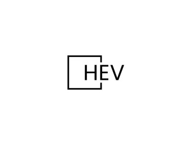 Beyaz arkaplanda izole edilmiş harfler, vektör logosu