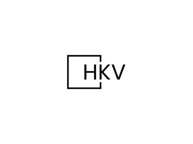 Beyaz arkaplanda izole edilmiş harfler, vektör logosu