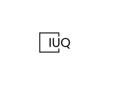 Beyaz arkaplanda izole edilmiş harfler, vektör logosu