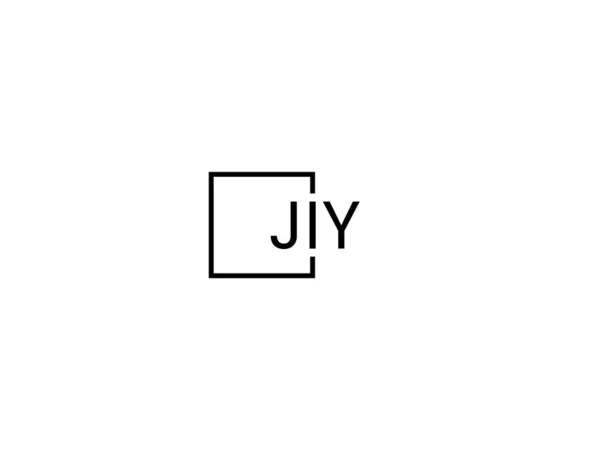 Jiy字母标识设计向量模板 — 图库矢量图片
