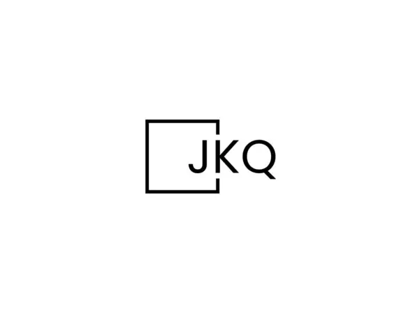 Jkq 디자인 템플릿 — 스톡 벡터