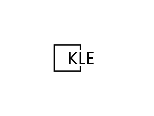 배경에 Kle — 스톡 벡터