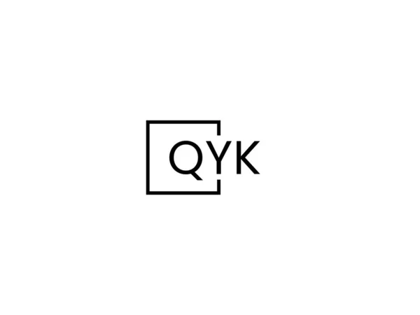 배경에 Qyk — 스톡 벡터