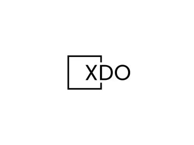 harf logo tasarım vektör şablonu