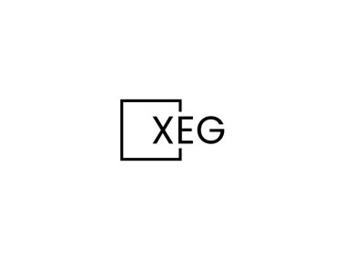 harf logo tasarım vektör şablonu