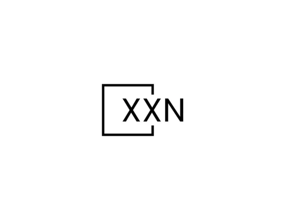 Xxn Lettres Logo Conception Vectoriel Modèle — Image vectorielle