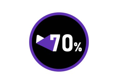 % 70 Yuvarlak Tasarım Vektörü,% 70 görüntü