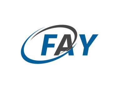 Peri başlangıç harfi logo tasarımı, vektör şablonu 