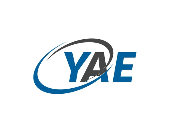 Ilustracja Wektor Projekt Logo Literami Yae — Wektor stockowy