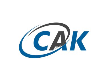 CAK harfi yaratıcı modern zarif logo tasarımı