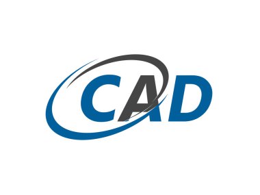 CAD harfi yaratıcı modern zarif logo tasarımı