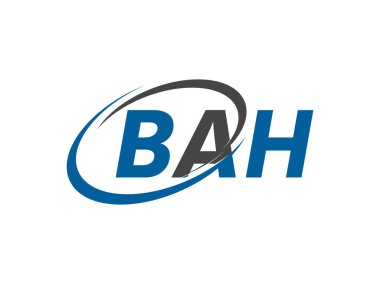 BAH harfli modern zarif logo tasarımı