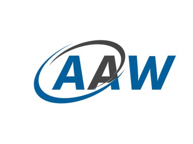 AAW harfli modern zarif logo tasarımı