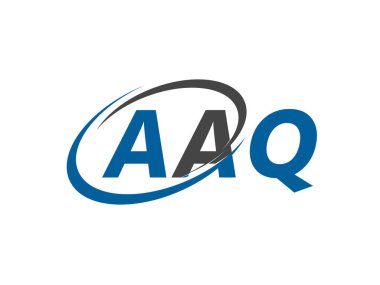 El Kaide harfi, modern zarif logo tasarımı.