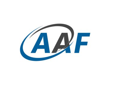AAF harfi modern zarif logo tasarımı