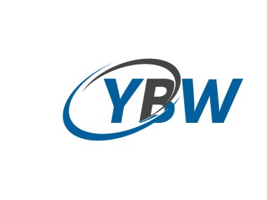 YBW harfli modern zarif logo tasarımı