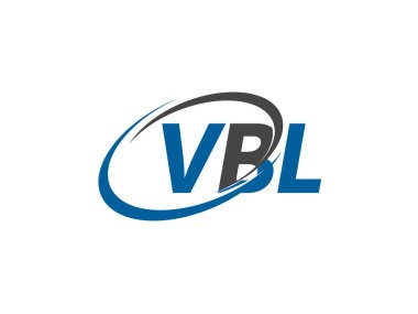 VBL harfi yaratıcı modern zarif logo tasarımı