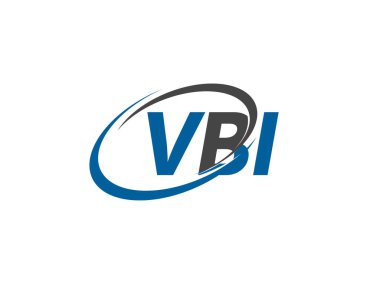 VBI mektup yaratıcı modern zarif logo tasarımı