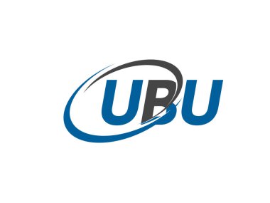 UBU harfi yaratıcı modern zarif logo tasarımı