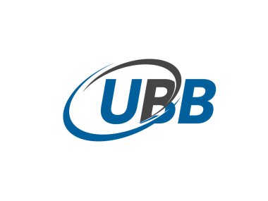 UBB harfi yaratıcı modern zarif logo tasarımı