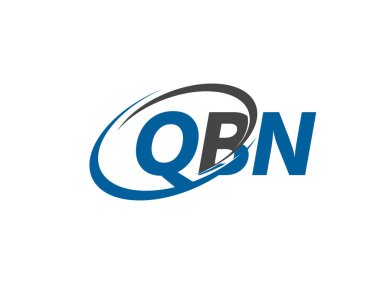 QBN harfi yaratıcı modern zarif logo tasarımı